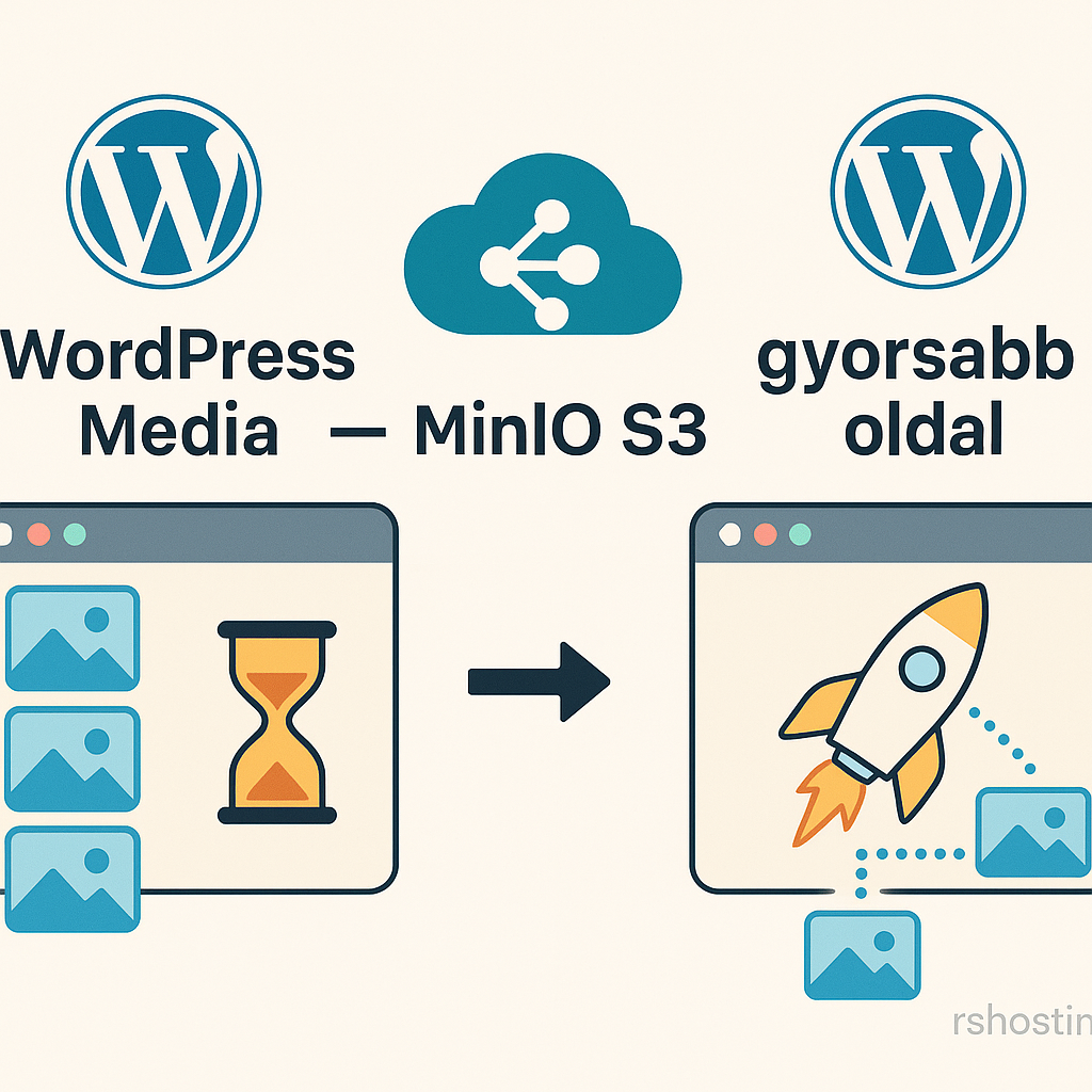 „Miért éri meg a WordPress médiáidat MinIO S3-ban tárolni?”